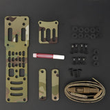 Maxbell Modular Holster Adapter Platform Belt Quick Locking System Leg Strap Kit green