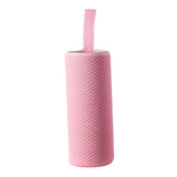 Maxbell Neoprene Water Bottle Carrier Bag Cup Sleeve Holder Embossed 550ml Pink
