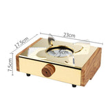 Maxbell Compact Alcohol Stove Single Burner Furnace for Hiking Backpackers Camping