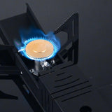 Maxbell Folding Camping Gas Stove with Piezo Ignition for Tourist Camping Hiking