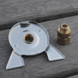 Maxbell Stove Cans Tank Adapter Converter Burner Adapter Portable for Camping Picnic