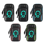 Maxbell Sport Armband Running Jogging Arm Bag Case Gym Band Pouch Holder Phone Gray