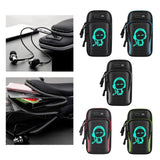 Maxbell Sport Armband Running Jogging Arm Bag Case Gym Band Pouch Holder Phone Gray