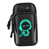 Maxbell Sport Armband Running Jogging Arm Bag Case Gym Band Pouch Holder Phone Gray