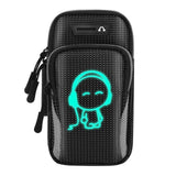 Maxbell Sport Armband Running Jogging Arm Bag Case Gym Band Pouch Holder Phone Gray