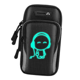 Maxbell Sport Armband Running Jogging Arm Bag Case Gym Band Pouch Holder Phone Gray