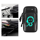 Maxbell Sport Armband Running Jogging Arm Bag Case Gym Band Pouch Holder Phone Gray