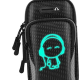Maxbell Sport Armband Running Jogging Arm Bag Case Gym Band Pouch Holder Phone Gray
