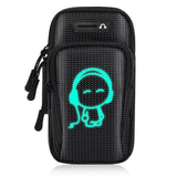 Maxbell Sport Armband Running Jogging Arm Bag Case Gym Band Pouch Holder Phone Black