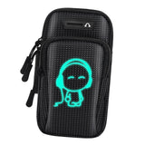 Maxbell Sport Armband Running Jogging Arm Bag Case Gym Band Pouch Holder Phone Black