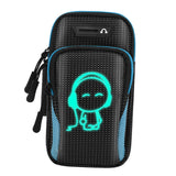 Maxbell Sport Armband Running Jogging Arm Bag Case Gym Band Pouch Holder Phone Blue
