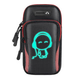 Maxbell Sport Armband Running Jogging Arm Bag Case Gym Band Pouch Holder Phone Red