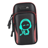 Maxbell Sport Armband Running Jogging Arm Bag Case Gym Band Pouch Holder Phone Red