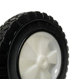 Maxbell Folding 8 inch Wagon Wheel Rubber Tire Utility Hand Cart Trolley