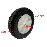 Maxbell Folding 8 inch Wagon Wheel Rubber Tire Utility Hand Cart Trolley
