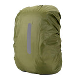 Maxbell Backpack Rain Cover with Reflective Strip 30-40L Rainproof Multi Function Green