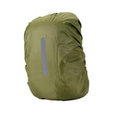 Maxbell Backpack Rain Cover with Reflective Strip 30-40L Rainproof Multi Function Green