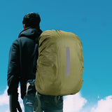 Maxbell Backpack Rain Cover with Reflective Strip 30-40L Rainproof Multi Function Green