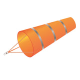 Maxbell Windsock Wind Measurement Wind Direction Indicator Hanging Reflective Belt Orange