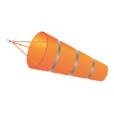 Maxbell Windsock Wind Measurement Wind Direction Indicator Hanging Reflective Belt Orange