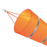 Maxbell Windsock Wind Measurement Wind Direction Indicator Hanging Reflective Belt Orange