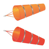 Maxbell Windsock Wind Measurement Wind Direction Indicator Hanging Reflective Belt Orange