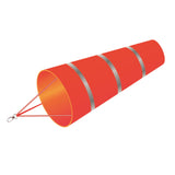 Maxbell Windsock Wind Measurement Wind Direction Indicator Hanging Reflective Belt Red
