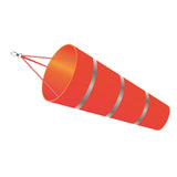 Maxbell Windsock Wind Measurement Wind Direction Indicator Hanging Reflective Belt Red