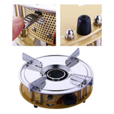 Maxbell Portable Camping Stove Adjustable Flame Cooking Gear for Hiking BBQ Outdoor B