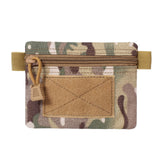 Maxbell Outdoor Wallet Nylon Purse Organizer Pouch Small Bag Zipper for Climbing Green
