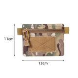 Maxbell Outdoor Wallet Nylon Purse Organizer Pouch Small Bag Zipper for Climbing Green