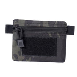 Maxbell Outdoor Wallet Nylon Purse Organizer Pouch Small Bag Zipper for Climbing Black