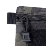 Maxbell Outdoor Wallet Nylon Purse Organizer Pouch Small Bag Zipper for Climbing Black
