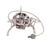 Maxbell Camping Gas Stove Folding Cooking Tool Durable for Fishing Outdoor Camping
