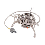 Maxbell Camping Gas Stove Folding Cooking Tool Durable for Fishing Outdoor Camping