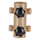 Maxbell Portable Tent Rod Holder Reinforced Bracket for Traveling Fishing Outdoor khaki