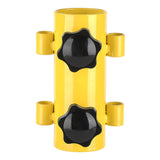 Maxbell Portable Tent Rod Holder Reinforced Bracket for Traveling Fishing Outdoor yellow