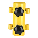 Maxbell Portable Tent Rod Holder Reinforced Bracket for Traveling Fishing Outdoor yellow