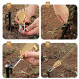 Maxbell Guy Lines Accs with Pulley Tensioner Gear for Canopy Backpacking Outdoor 6mm