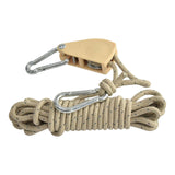 Maxbell Guy Lines Accs with Pulley Tensioner Gear for Canopy Backpacking Outdoor 6mm