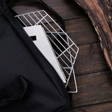 Maxbell Foldable BBQ Grill Barbecue Charcoal Stove Cooking Yard Stainless Steel Wire