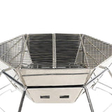 Maxbell Foldable BBQ Grill Barbecue Charcoal Stove Cooking Yard Stainless Steel Wire