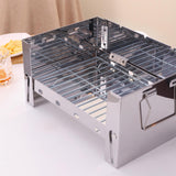 Maxbell Barbecue Grill Stove Folding Portable BBQ Grill for Outdoor Backyard Hiking