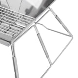 Maxbell Charcoal Grill Barbecue Stove Durable Folding BBQ Grill for Party Without Tray