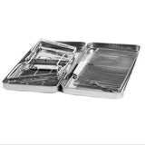 Maxbell Charcoal Grill Barbecue Stove Durable Folding BBQ Grill for Party Without Tray