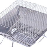 Maxbell Charcoal Grill Barbecue Stove Durable Folding BBQ Grill for Party Without Tray