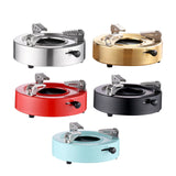 Maxbell Portable Spirit Burner Stable Alcohol Stove for Household Backpacking Hiking Silver