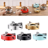 Maxbell Portable Spirit Burner Stable Alcohol Stove for Household Backpacking Hiking Silver