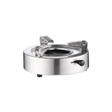 Maxbell Portable Spirit Burner Stable Alcohol Stove for Household Backpacking Hiking Silver