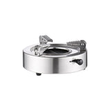 Maxbell Portable Spirit Burner Stable Alcohol Stove for Household Backpacking Hiking Silver